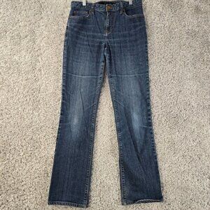 Calvin Klein Jeans Womens 8 Blue Bootcut Medium Wash Denim